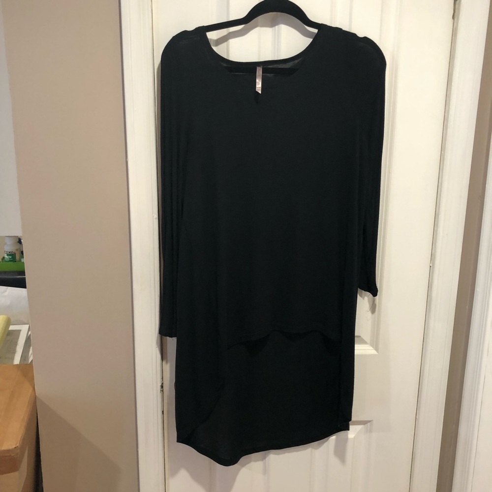Heart and hips L shirt, longer in back
